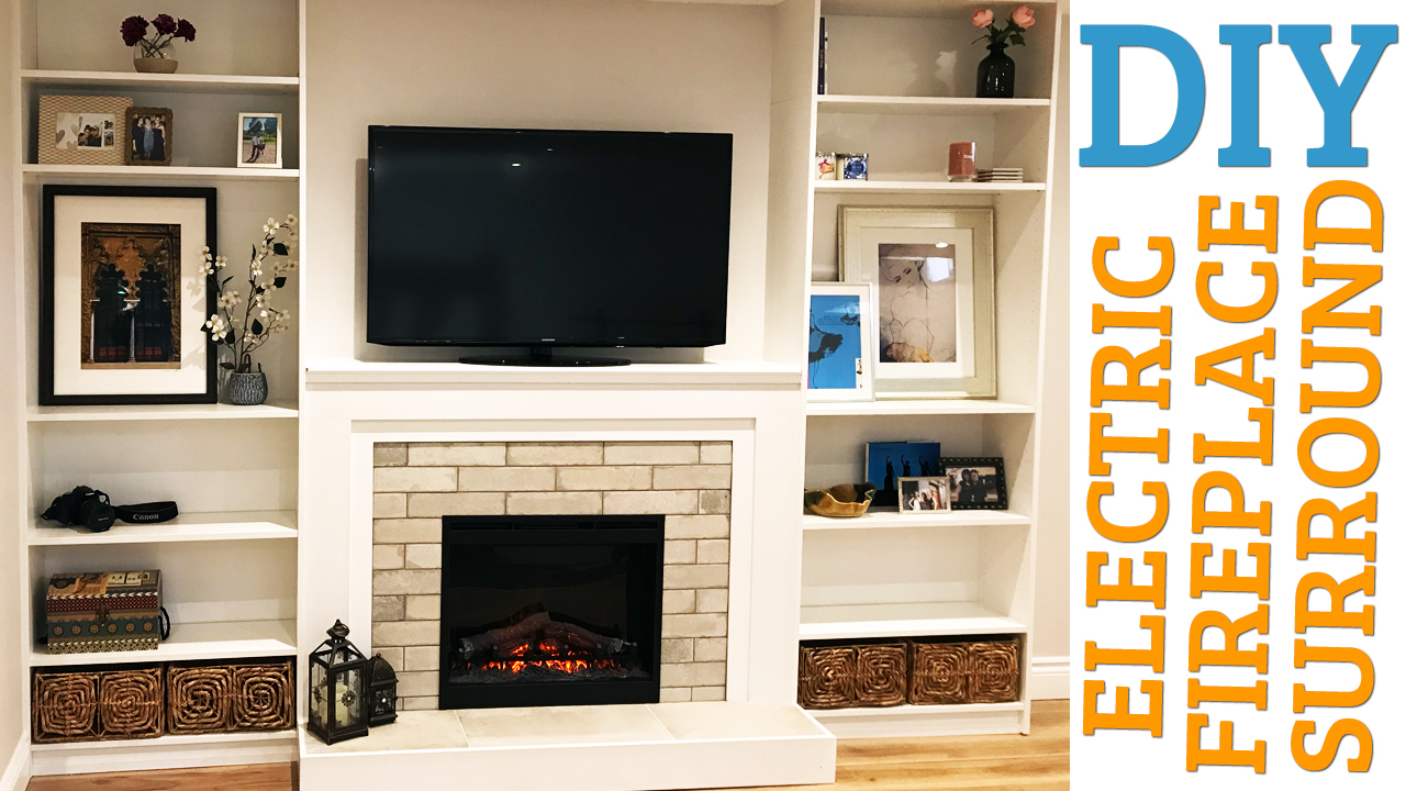 DIY Electric Fireplace